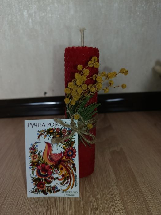 Свічки ручної роботи