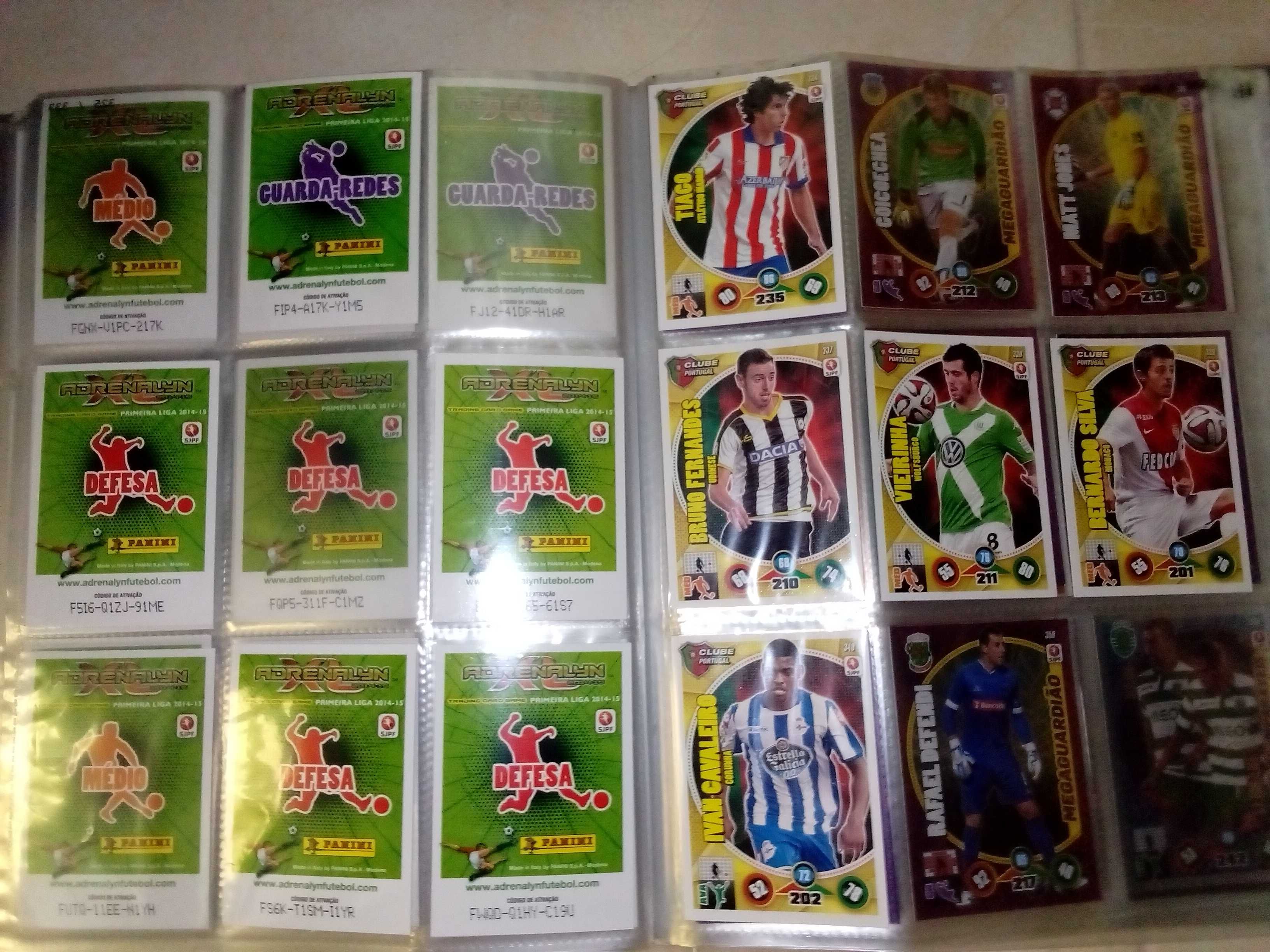 caderneta de futebol adrenalyn 2014-15