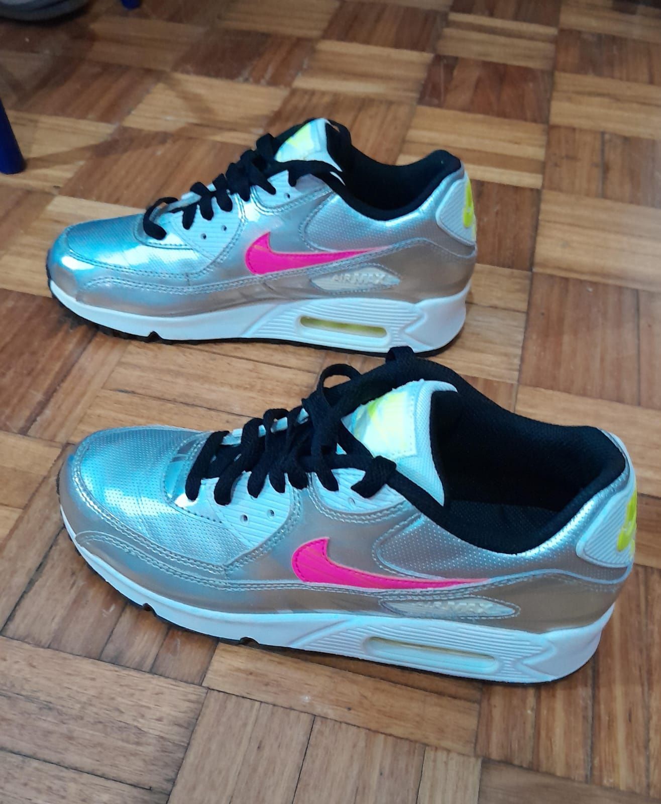 Nike air max 90 metalico