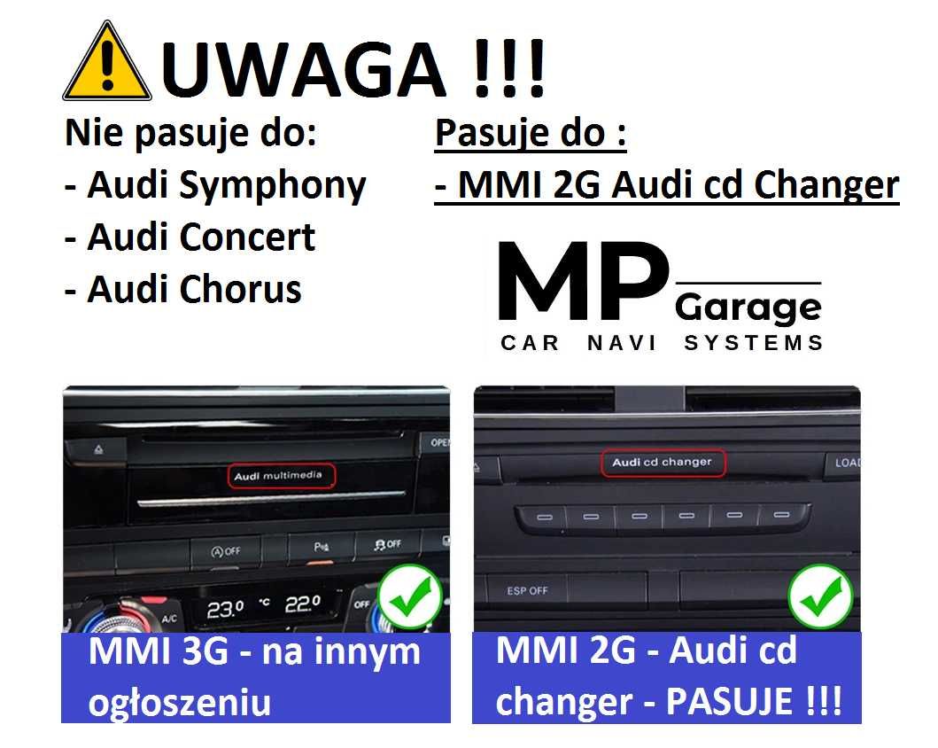 Stacja Multimedialna Audi A4/A5 MMI 2G CarPlay/AA Snapdragon Montaż