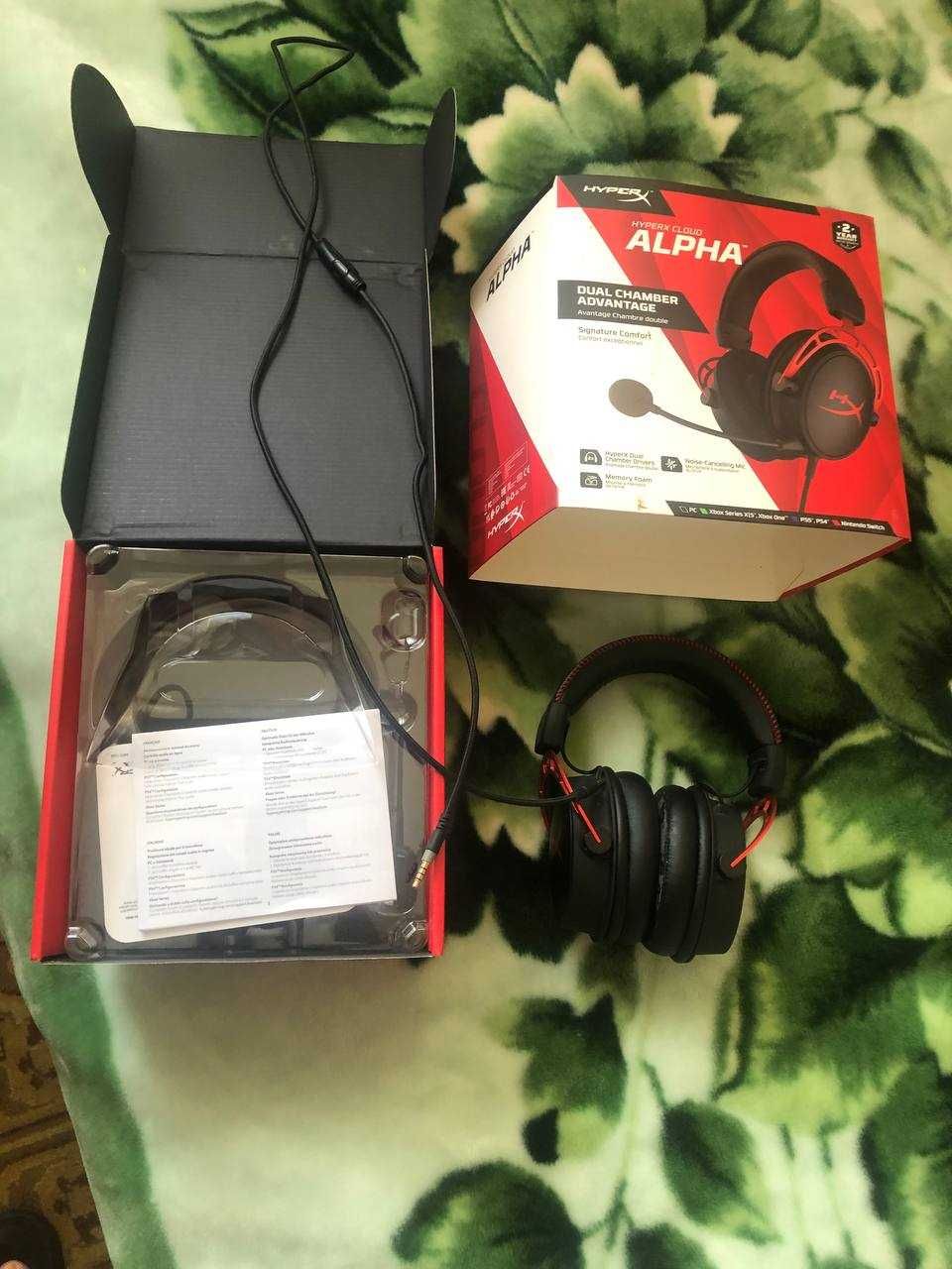 Навушники (дротові) HyperX Cloud Alpha