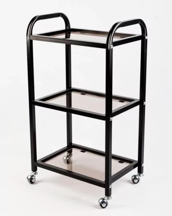 Стеллаж, Косметологічний Візок, столик чорний. 1900 грн