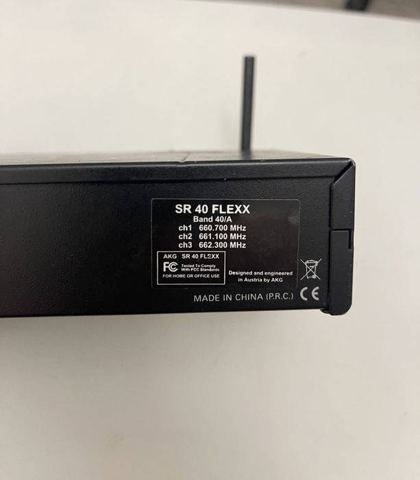 База від мікрофона ,стаціонарний приймач AKG SR 40 Flexx.