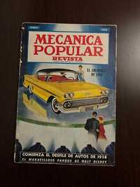 Revista antiga Mecânica (1958)