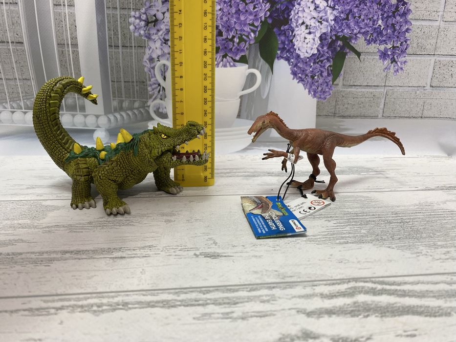 Фігурки Болотна потвора Schleich, крокодил, динозавр Шляйх