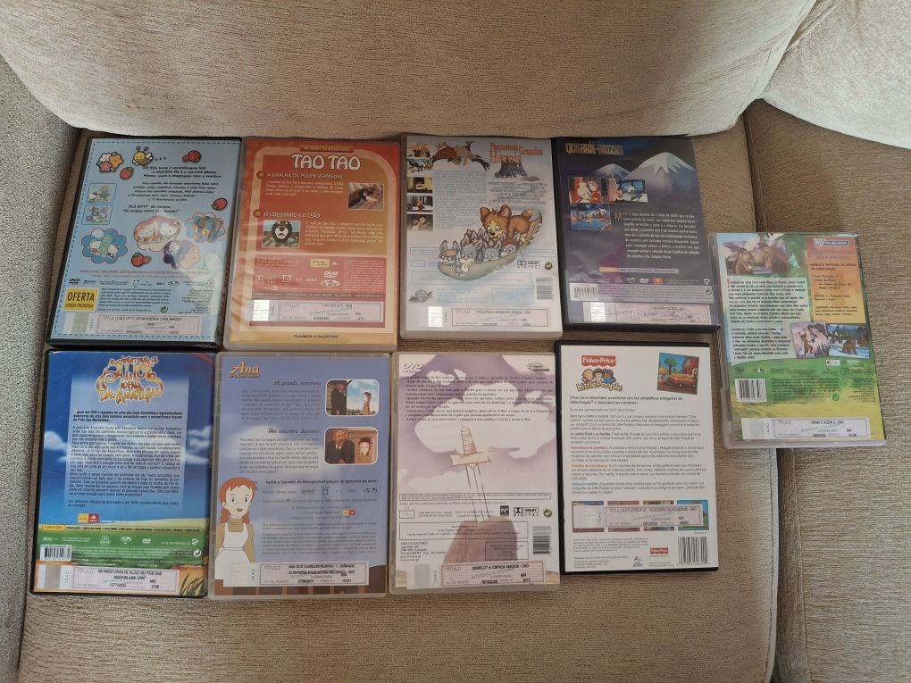 Dvds originais histórias infantis