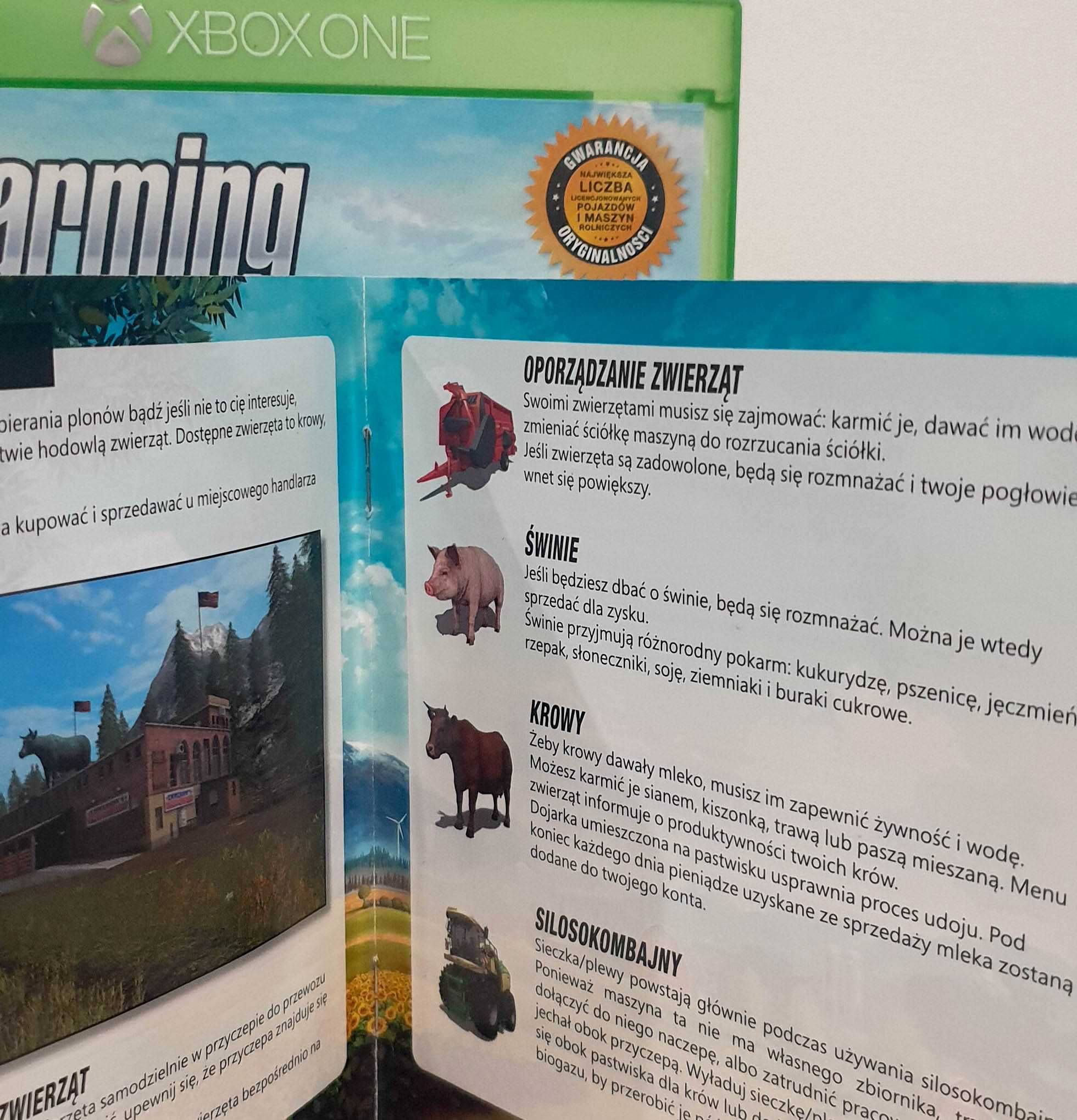 Gra Farming Simulator 17 3xPL XBox ONE Wyd PL