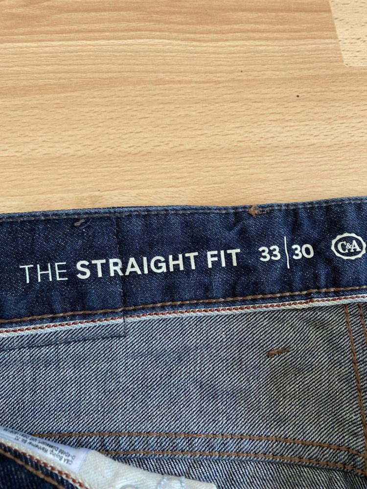 Męskie jeansy straight