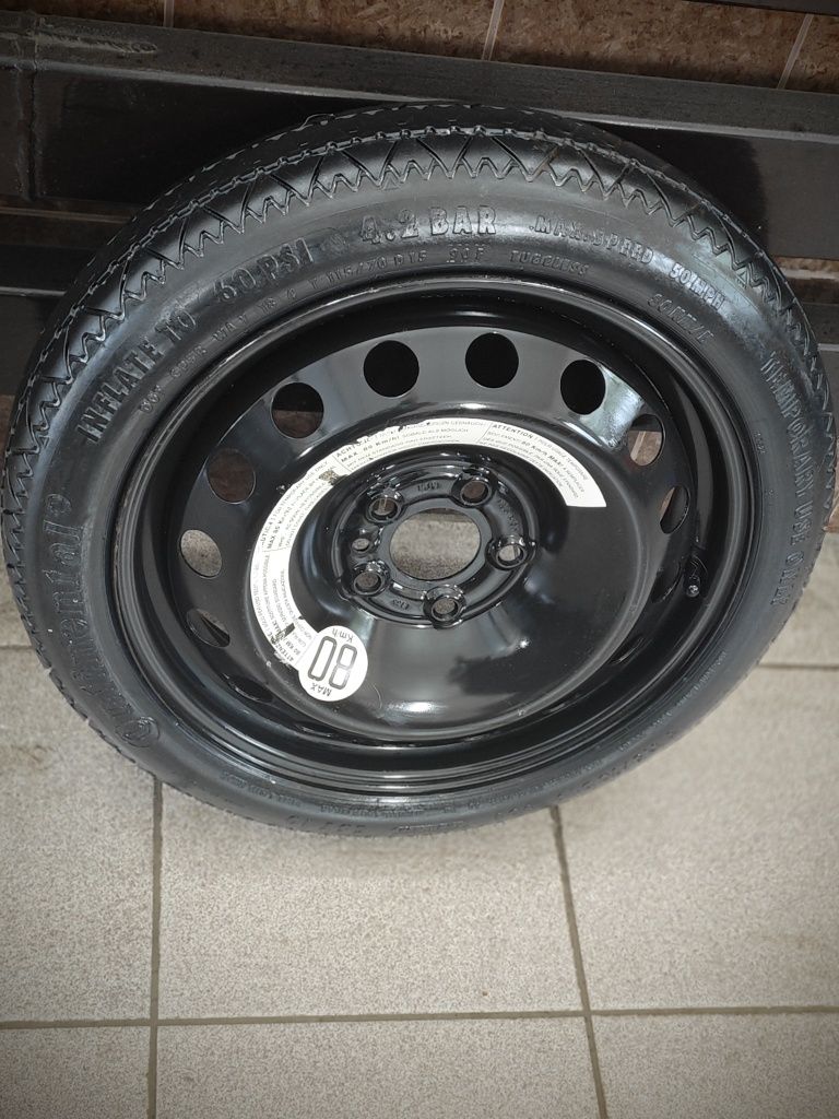 Докатка  T 115/70 d15 continental 5*105