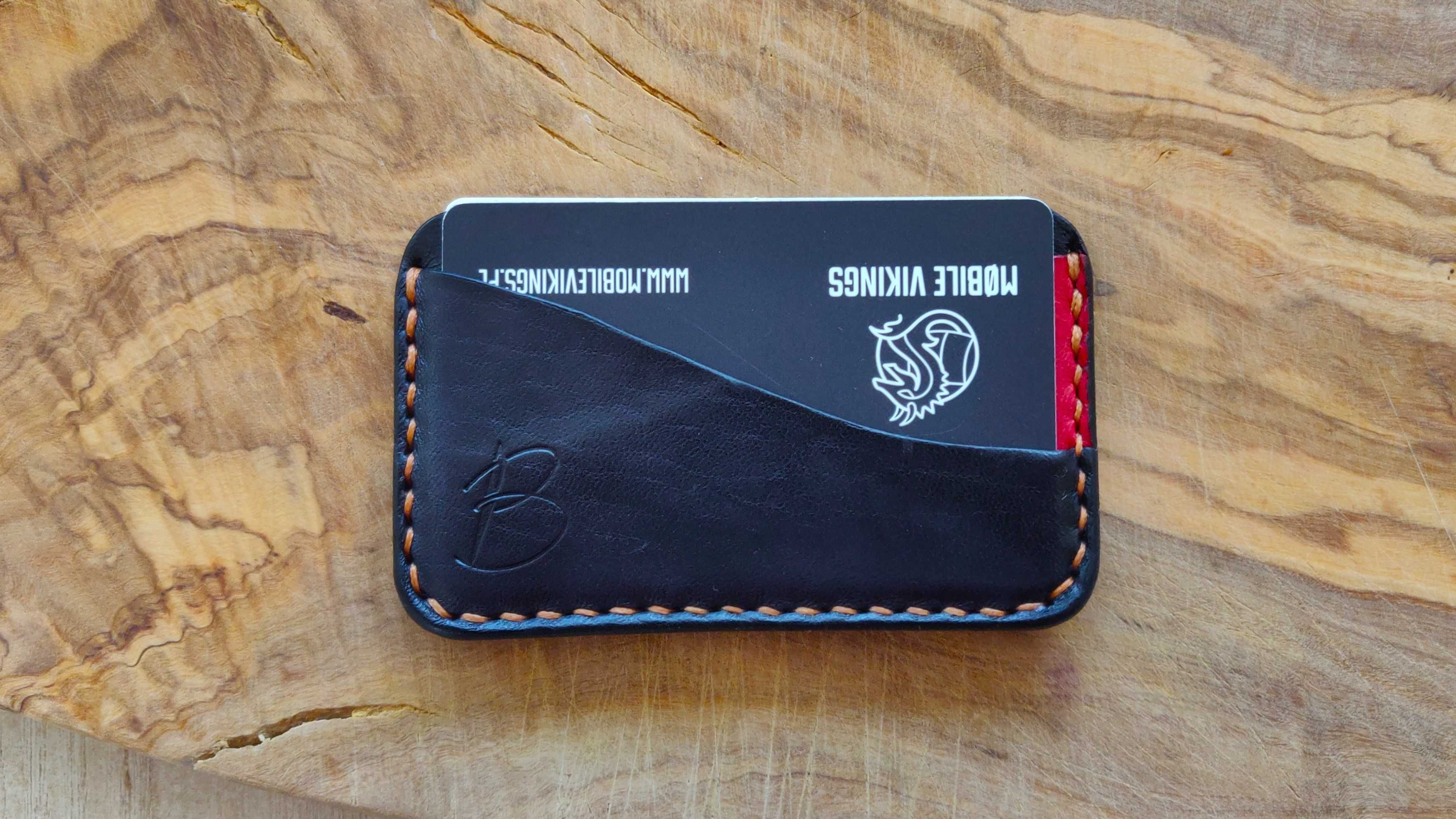 Borubar Skóroszyj - EDC Card Holder / portfel z koziej skóy