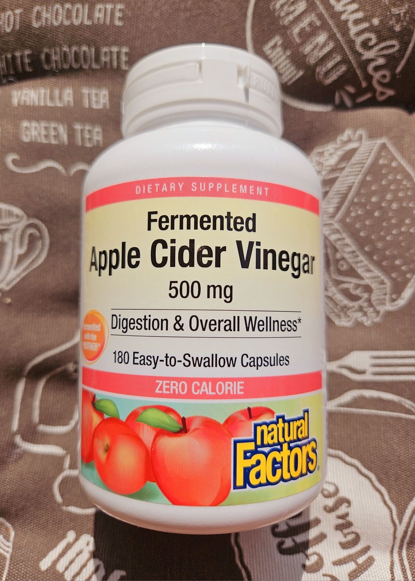 Apple cider яблучний оцет яблочный уксус now foods California factor