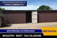 Garaż Blaszany /Wiata Blaszana / Magazyn Blaszany 15x6 - GrzywStal