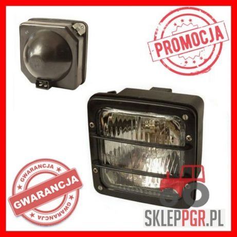 Reflektor Lampa przednia kwadrat COBO MTZ Belarus