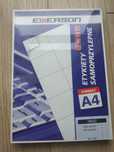 Etykiety samoprzylepne EMERSON A4 57x105/100 arkuszy "T" - to druk :)