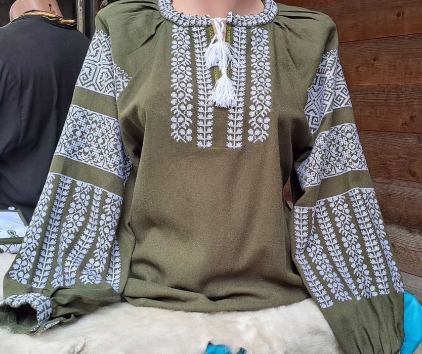 Вишиванка + корсет | Ручна робота, льон | Нові, унікальний комплект