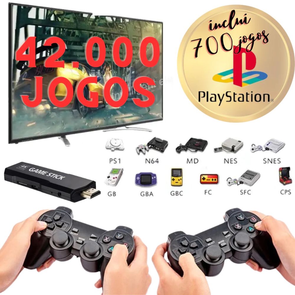 Consola com 42.000 jogos retro