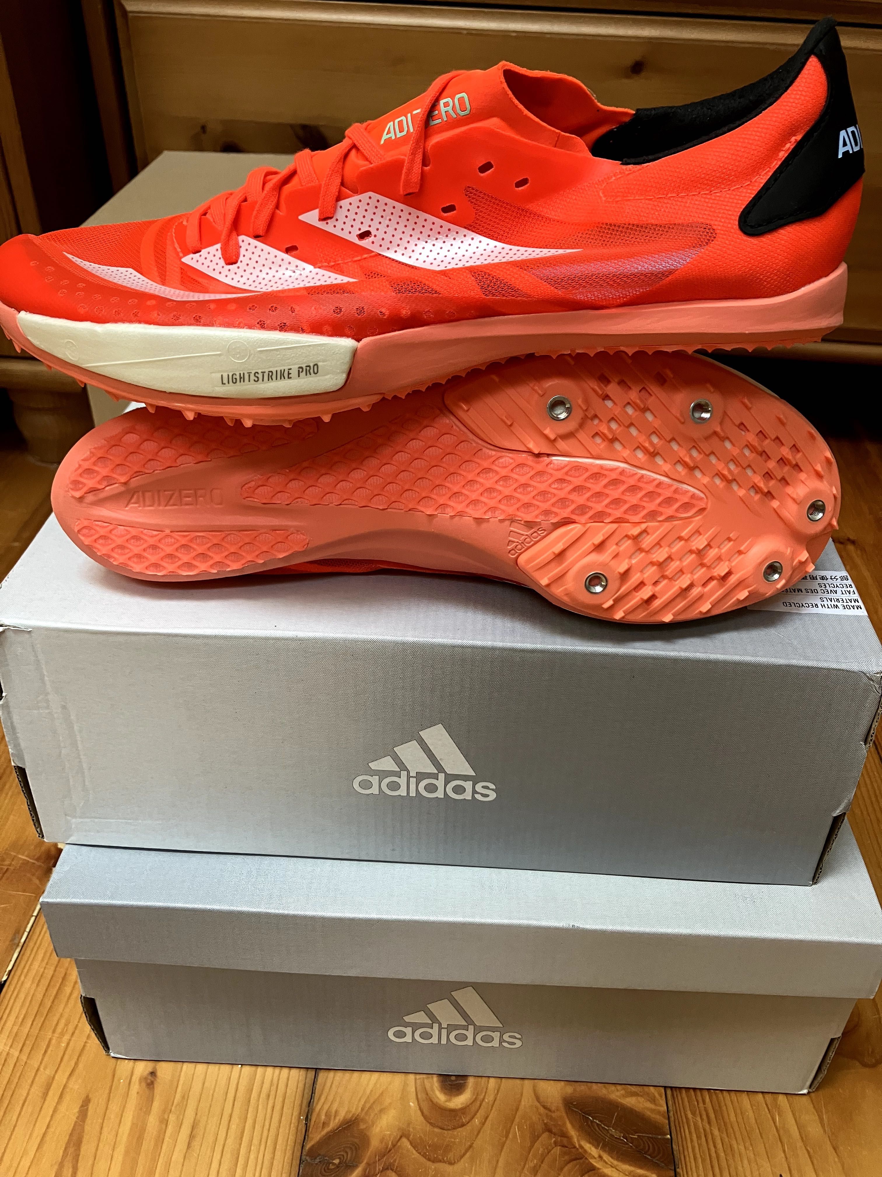 adidas Adizero Ambition - kolce - rozmiar 42 2/3 - nowe