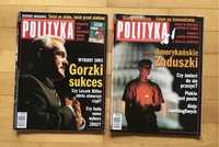 Czasopisma „ Polityka” NR.39,44  2001 Rok