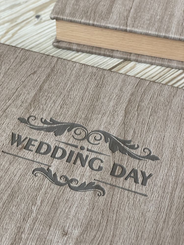 Wedding Day. коробка/бокс для весільних фотографій та флешки.