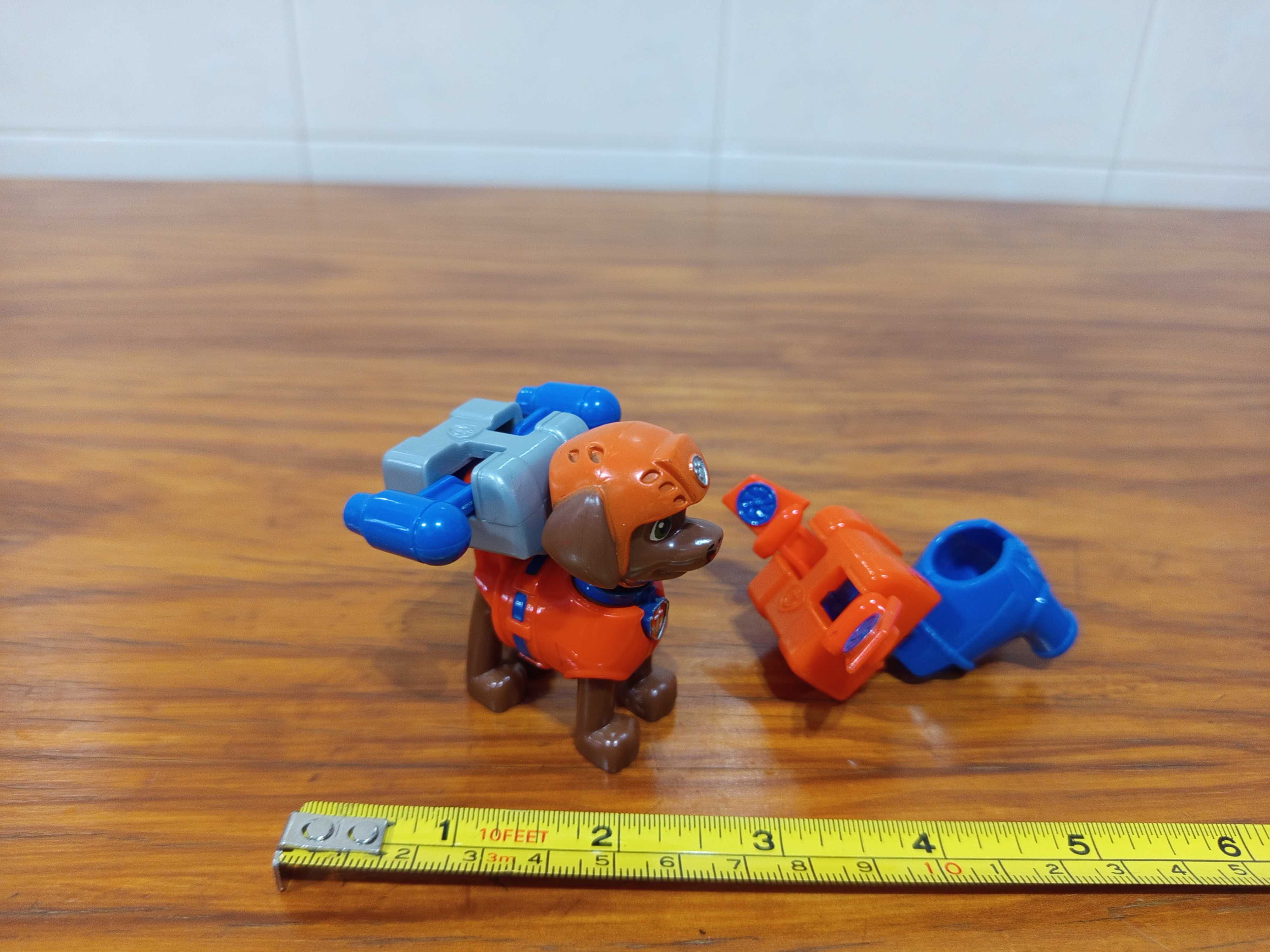 Figuras com acessórios patrulha pata