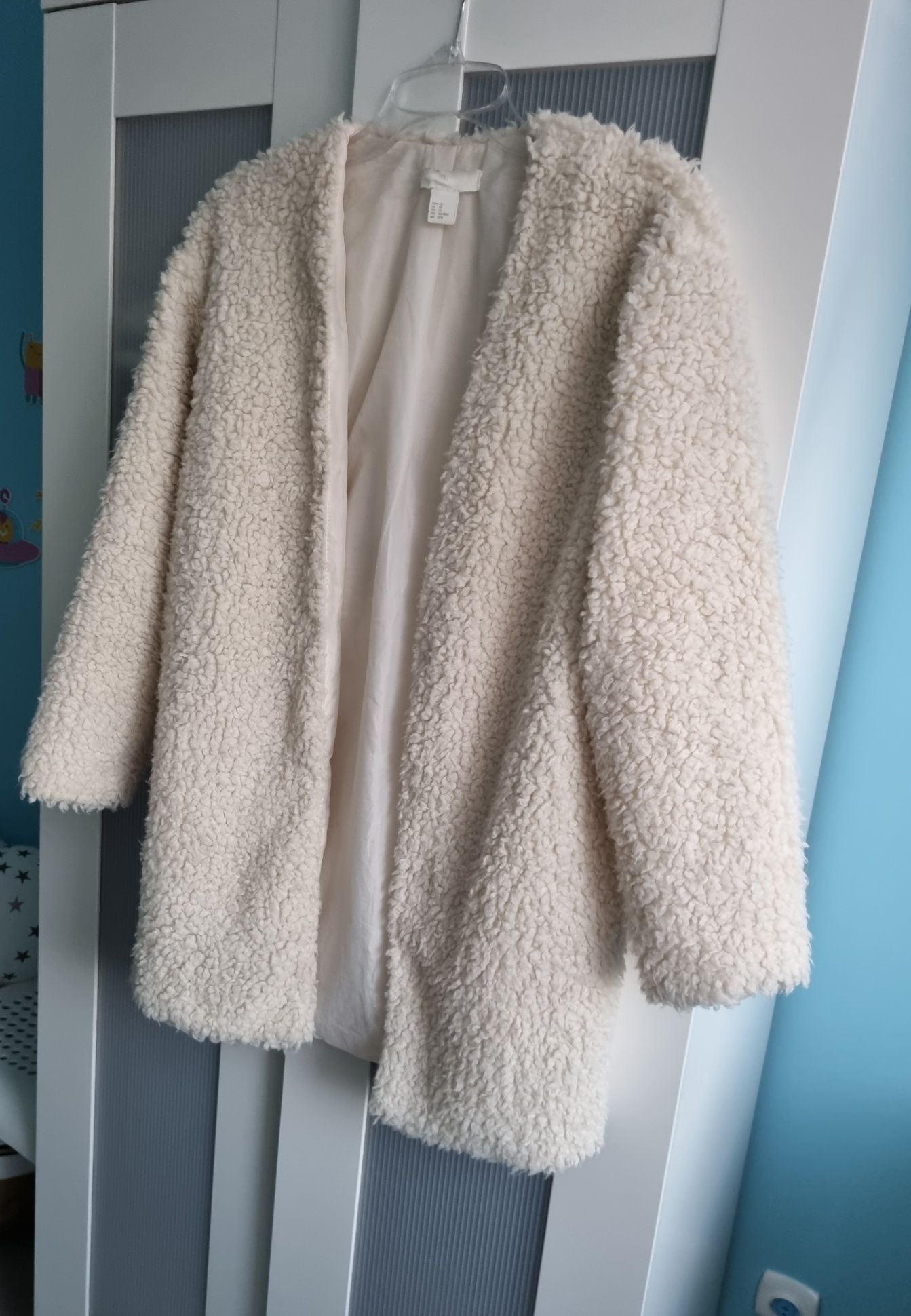 Płaszczyk baranek H&M r. XS/S