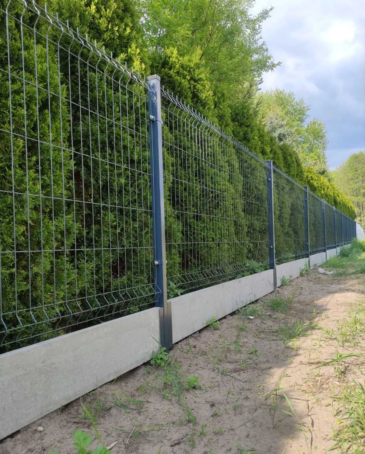 Ogrodzenie panelowe 3D palisadowe bramy furtki montaż PRODUCENT