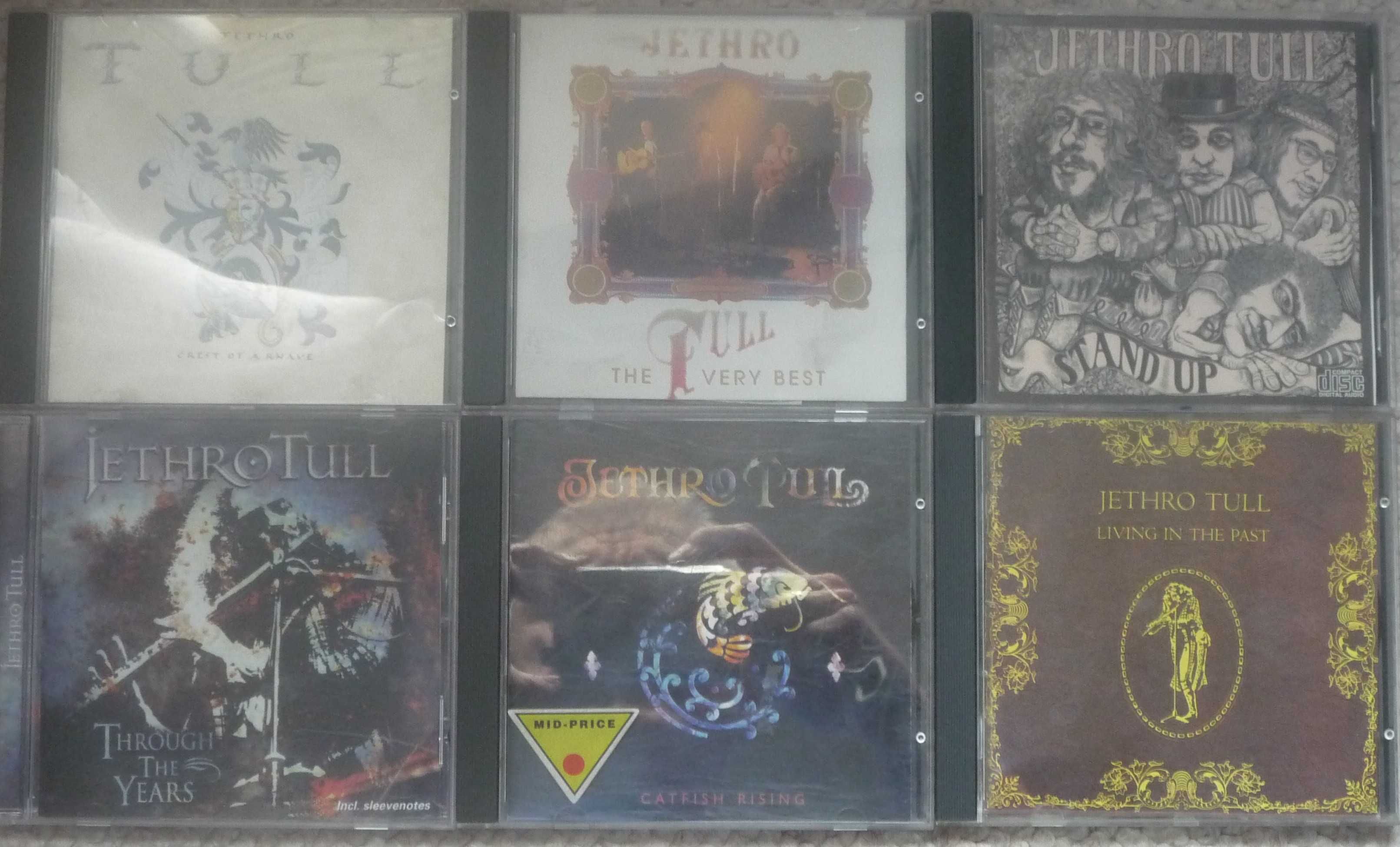 Jethro Tull -  7xCD Living In the Past, Aqualung, Crest of a Knave, A
