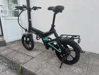 Електричний велосипед HITWAY E Bike 16 дюймів 36V 7.8Ah чорний/зелений