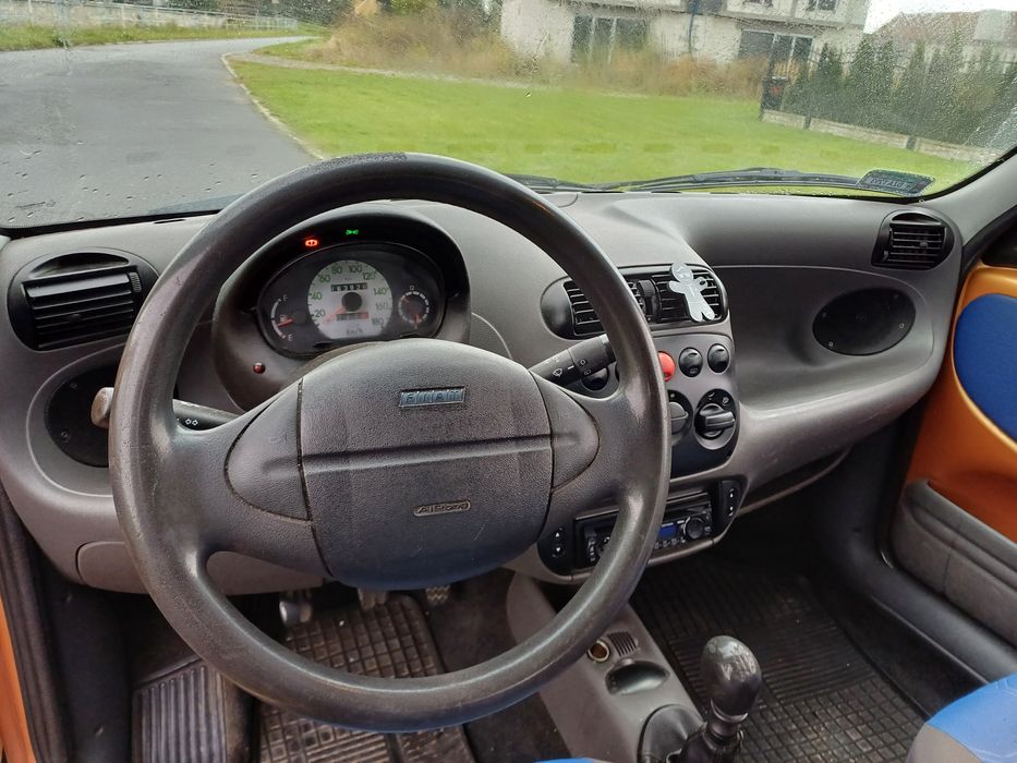 Ładny fiat Seicento 1.1 cm benzyna bez korozji