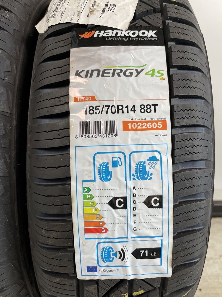 185/70R14 88T Hankook Kinergy 4s2 NOWE!!!