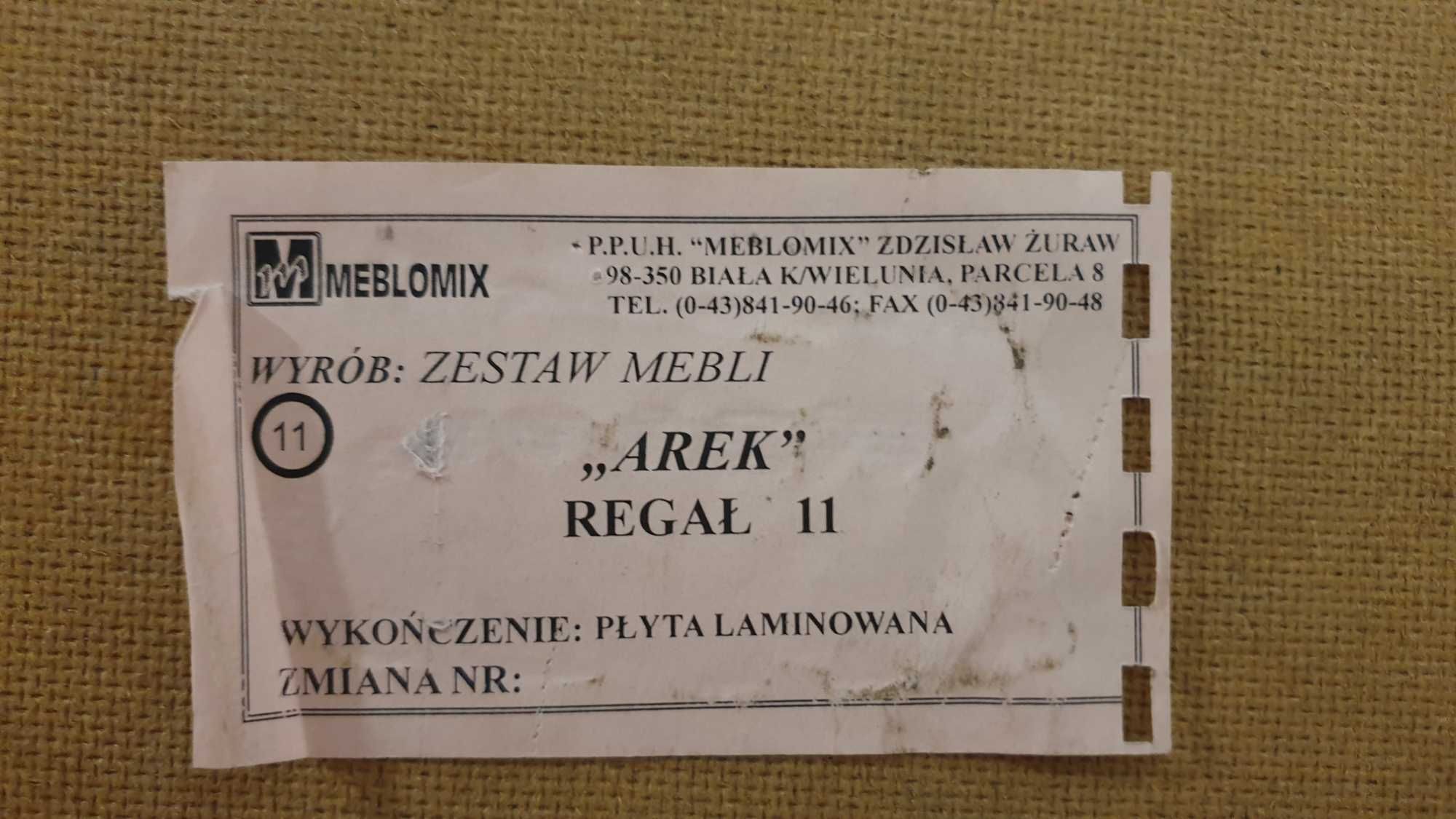 Meblościanka młodzieżowa  firmy "Meblomix" - zestaw 3 elementów!