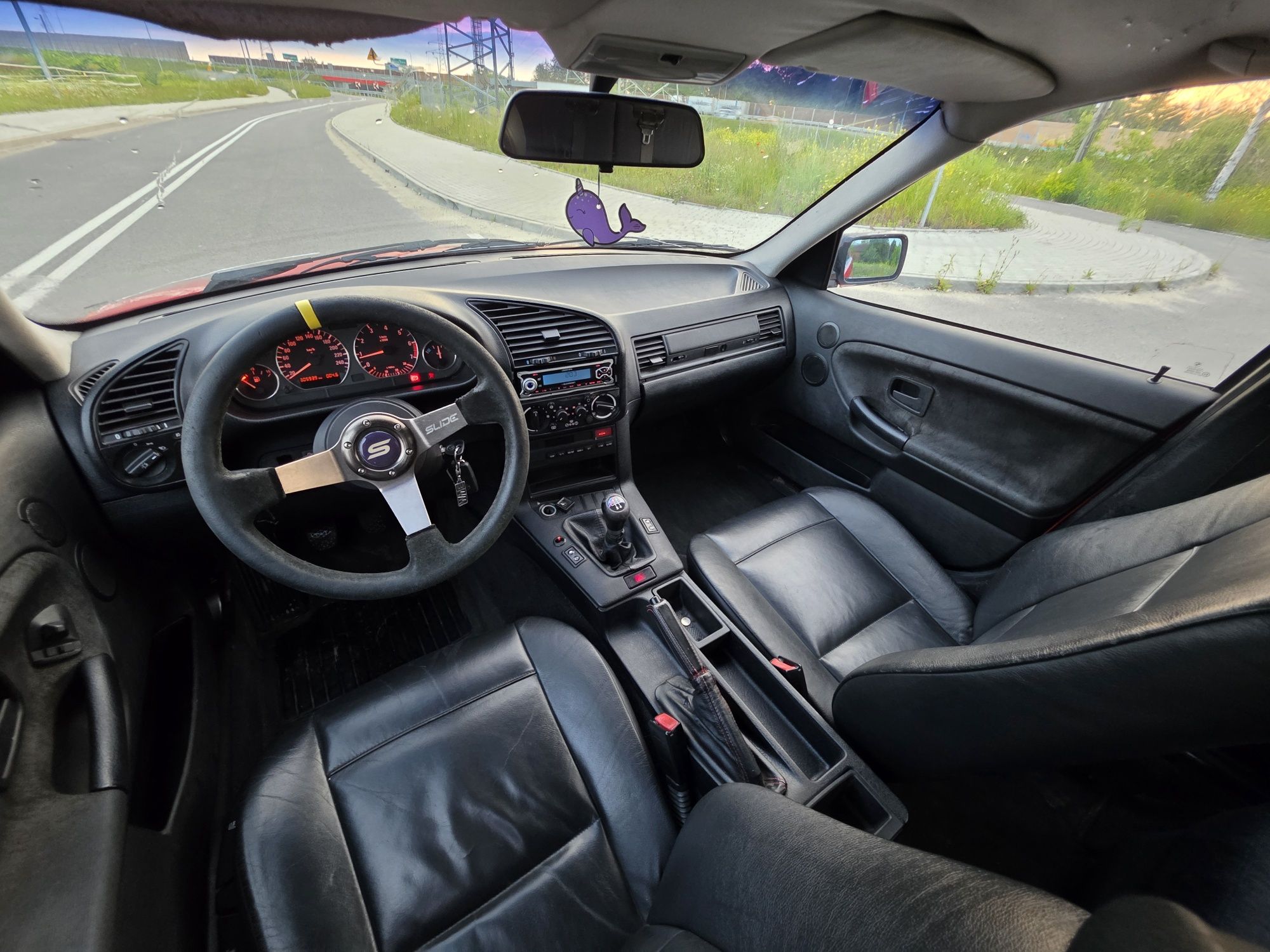 Bmw e36 316i LPG M PAKIET hellrot/Skóry/naba/klima/komputer/zamiana
