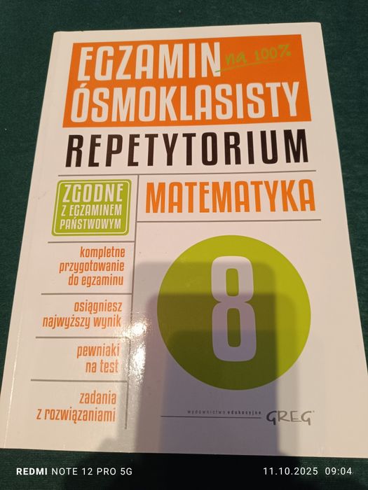 Egzamin ósmoklasisty matematyka