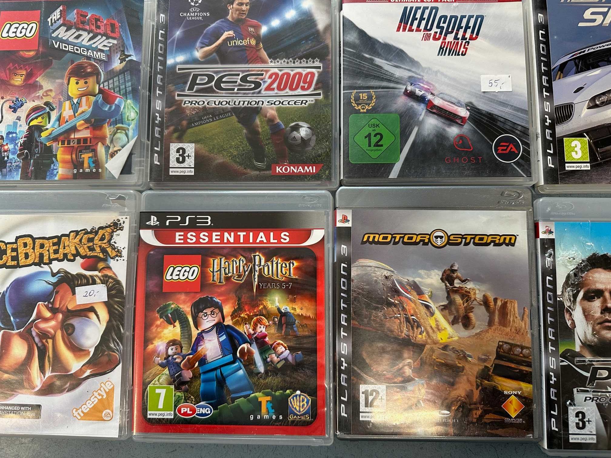 Zestaw gier PS3 Lego Indiana J. NBA, Need for Speed, Lego Harry Poter