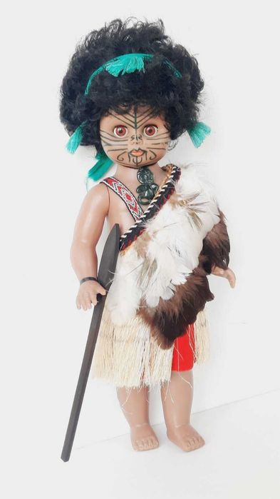 Кукла  Mouri Tribe. Оригинал. Новая Зеландия
