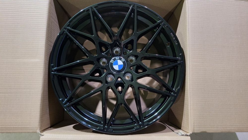 Nowe Alufelgi 5x120 R18 Bmw E46 E90 E91 f10 f30 f25 X3 Czarny Połys