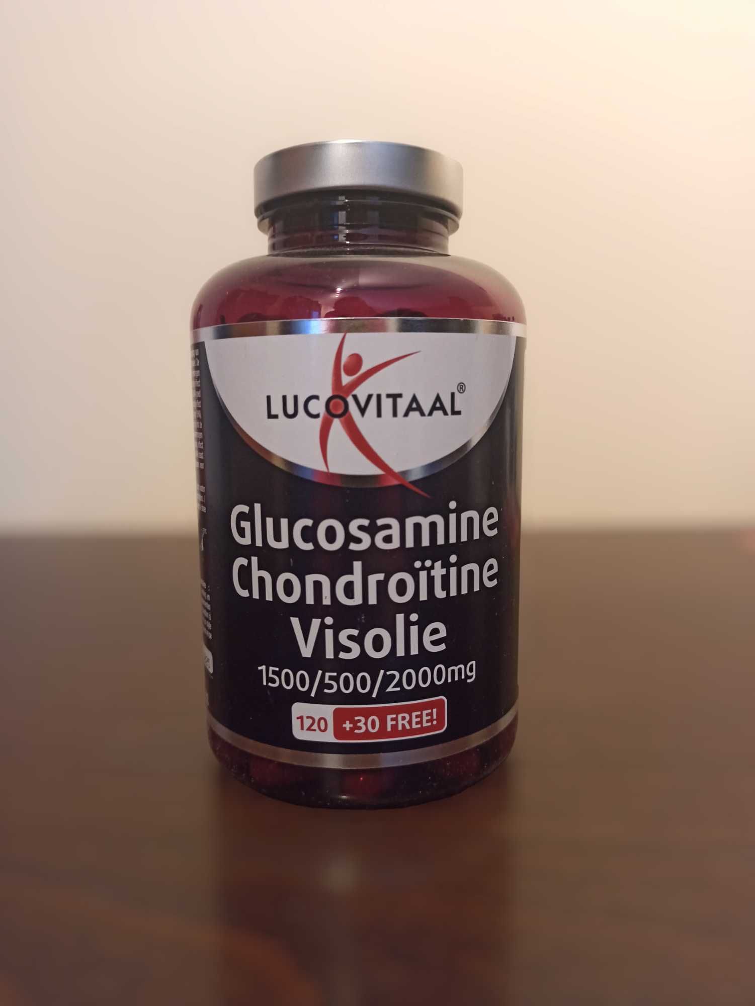 Lucovitaal Glucosamine Chondroitine Visolie 150sz