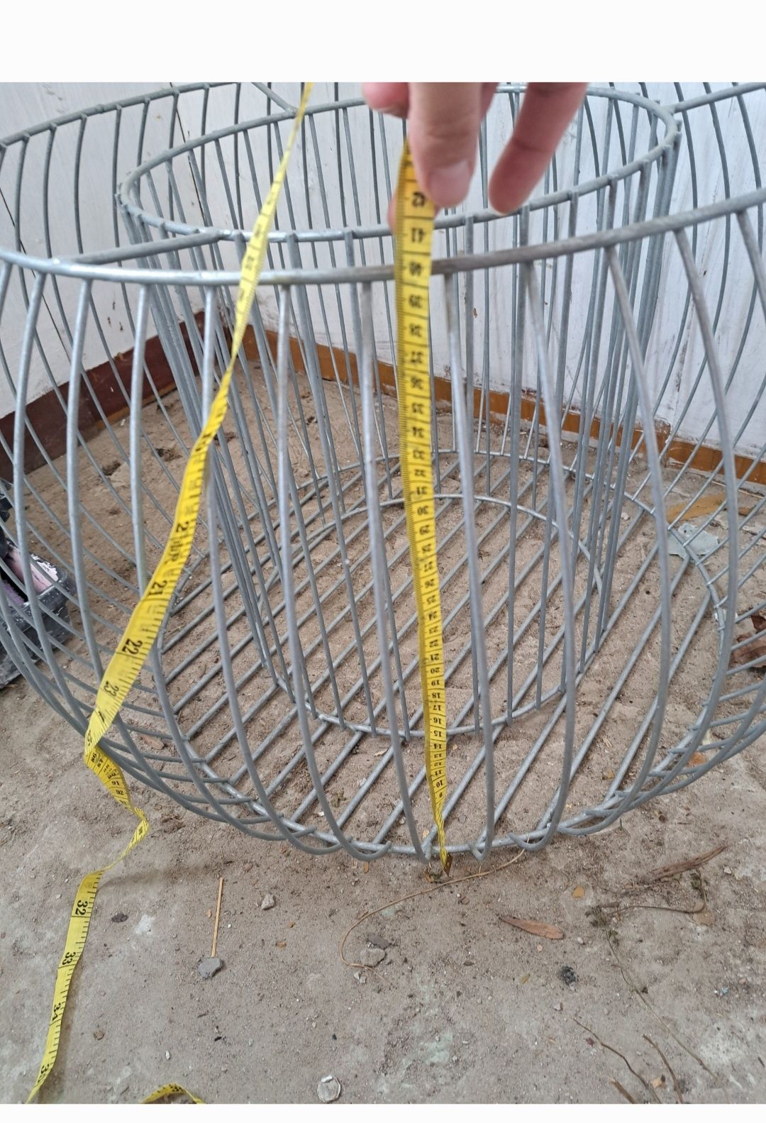 Duża donica gabion
