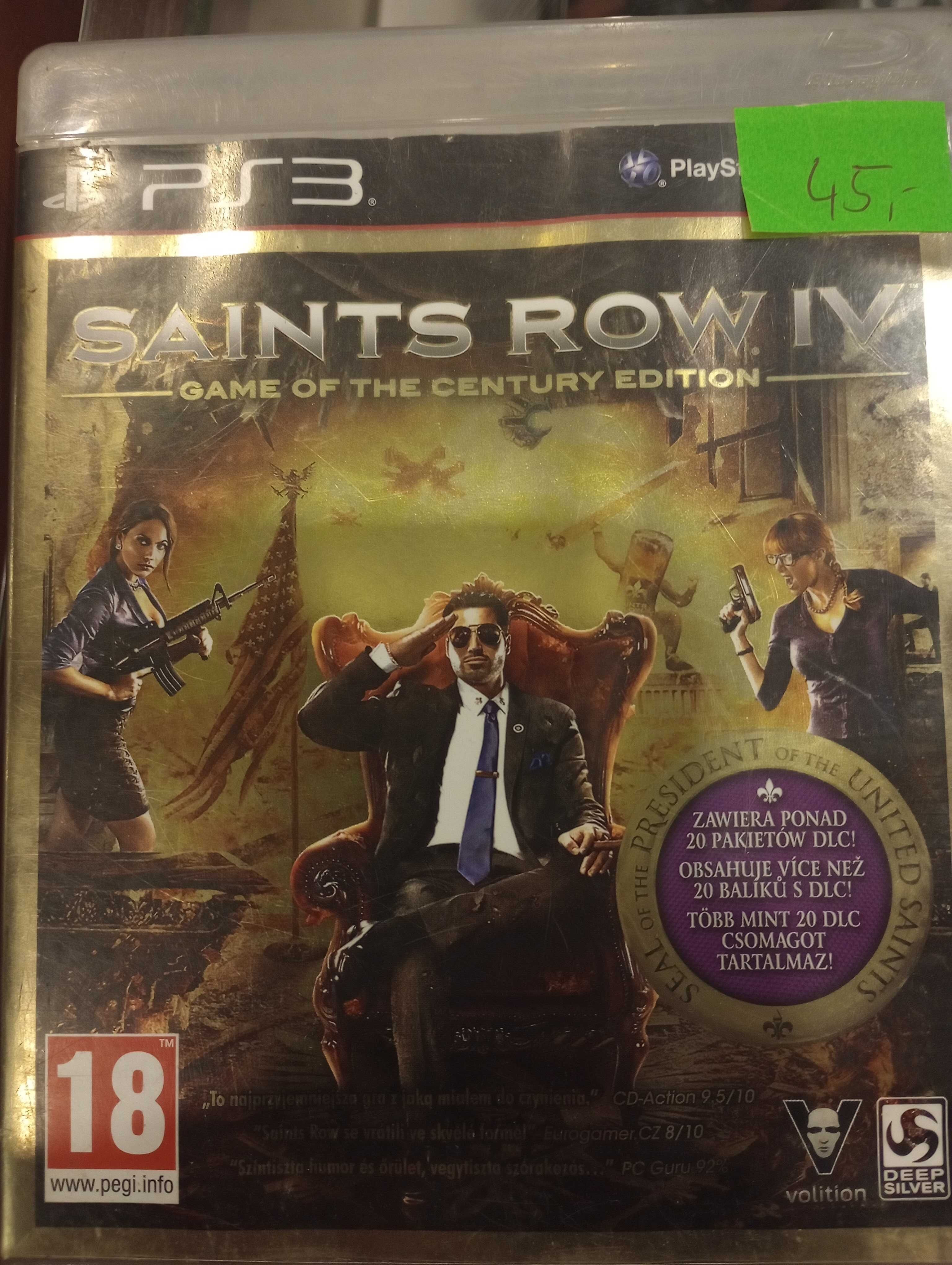 PS3 Saint Rów IV PlayStation 3