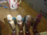 Avon Color Trend Roziskrzony świetlisty cień pył do powiek Gold Pink