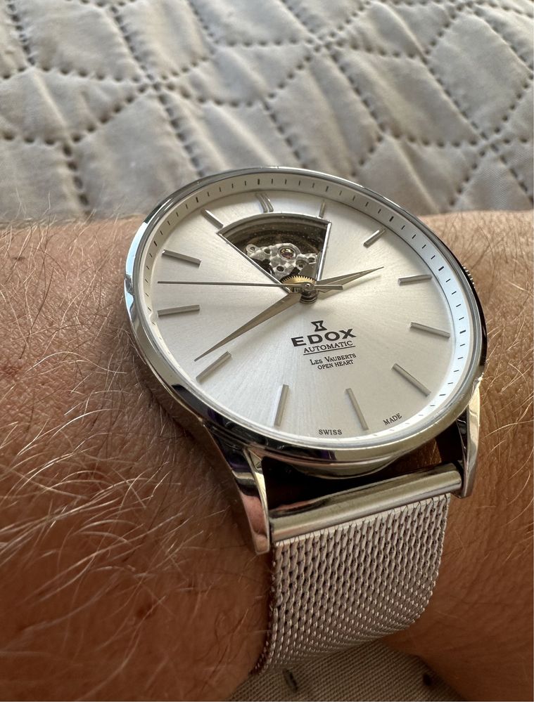 Edox Les Vauberts Automatic, Open Heart