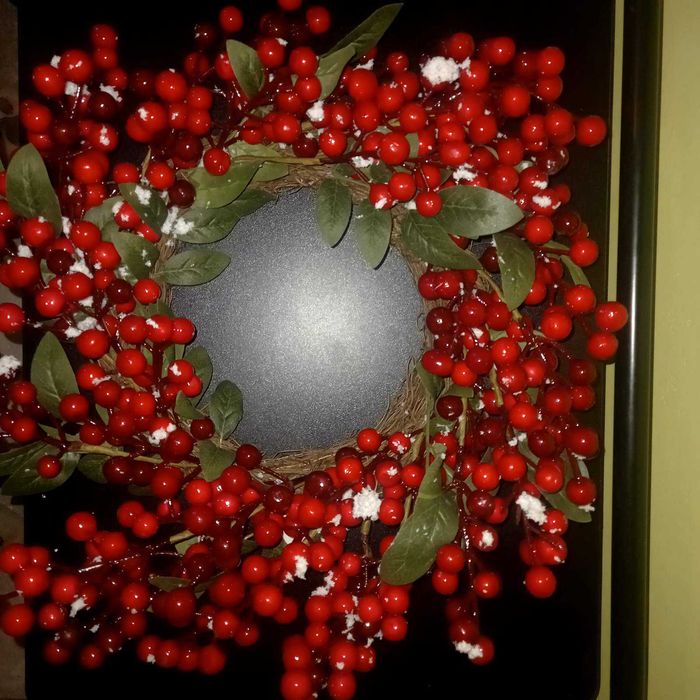 Вінок з ягодами калини, д 40 см