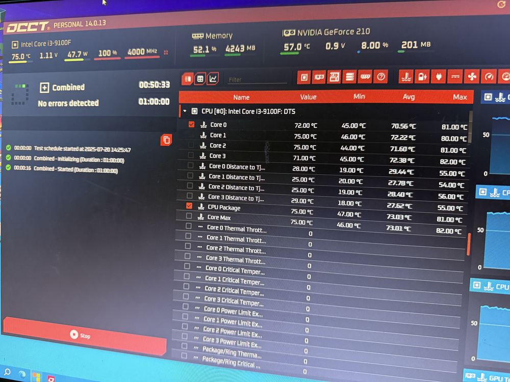 Мініатюрний компʼютер/ПК i3-9100f, GT 210, 8 DDR4, ssd/hdd