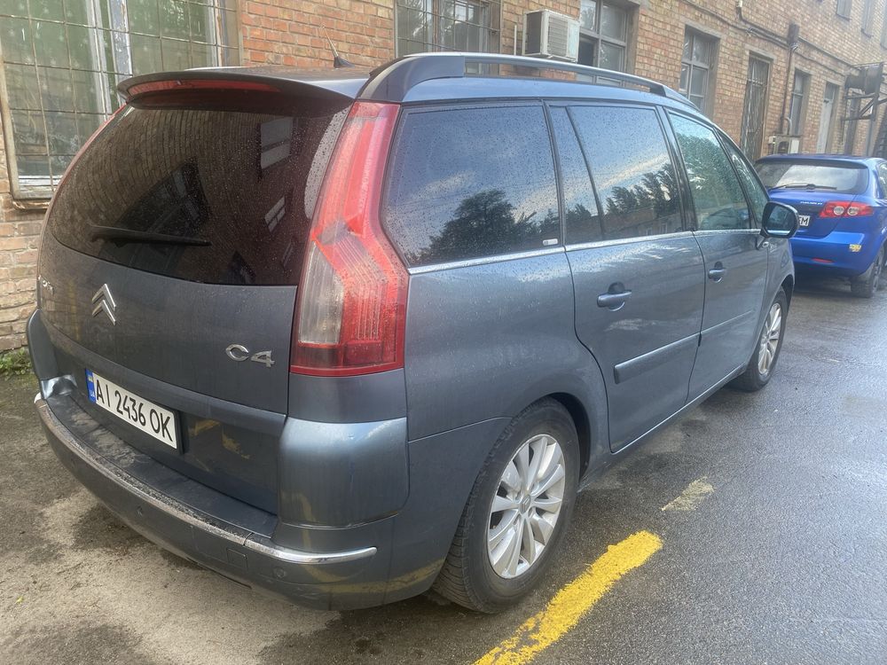 Citroen c4 grand picasso 2007  2л. турбо-дизель, 6-ступ. робот