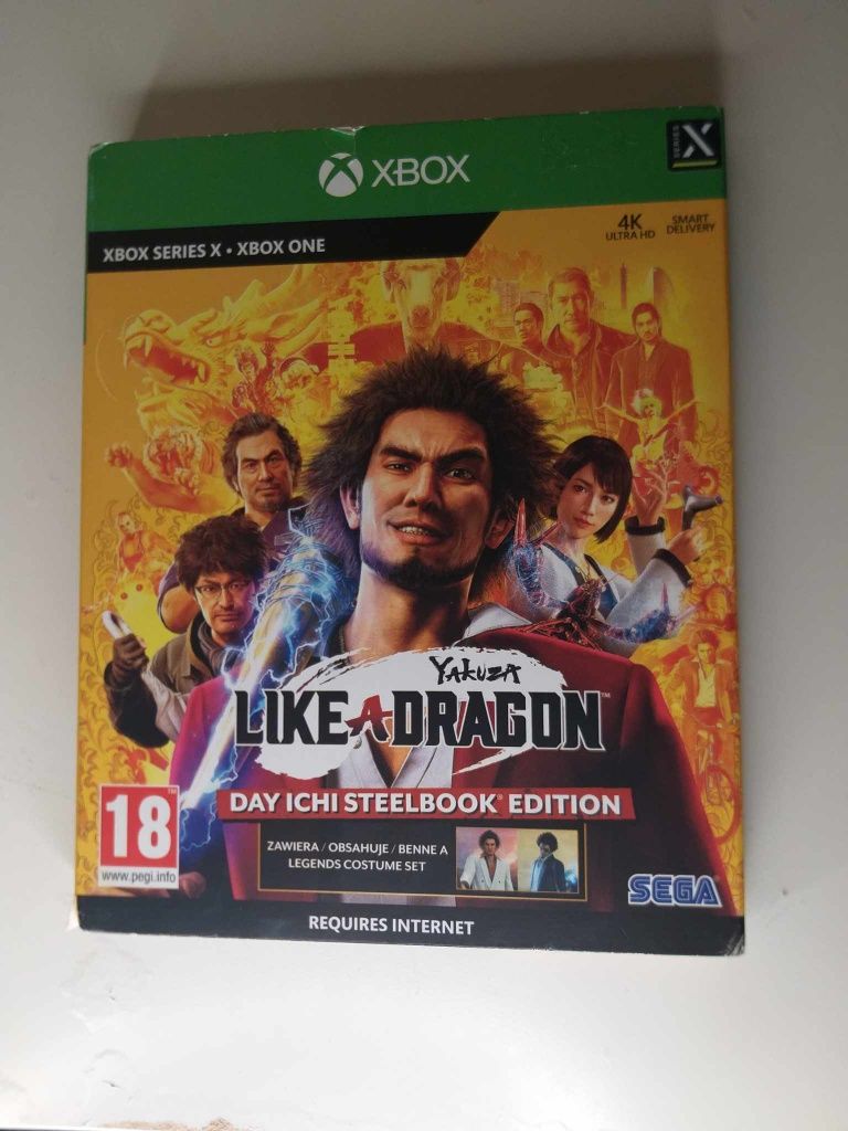 Gra Yakuza Like A Dragon Day Ichi Steelbook Edition Xbox One XOne PL