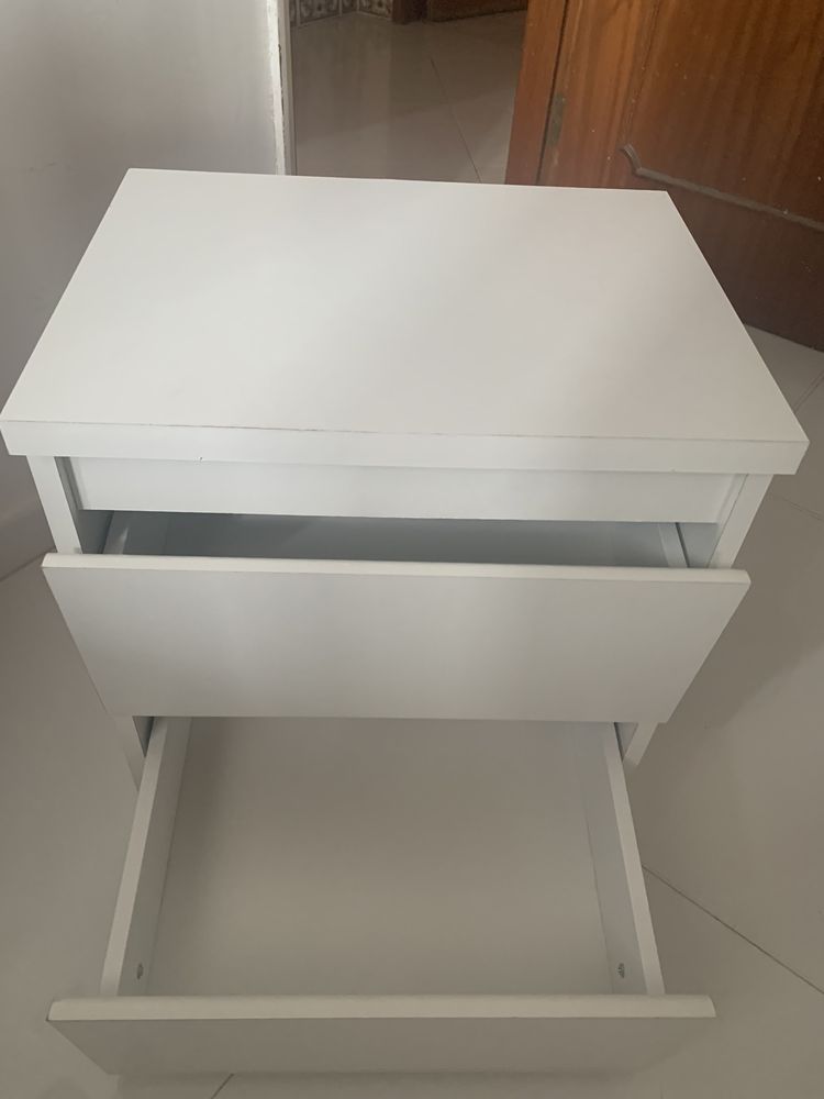 Kullen Cómoda com 2 gavetas, branco - ikea