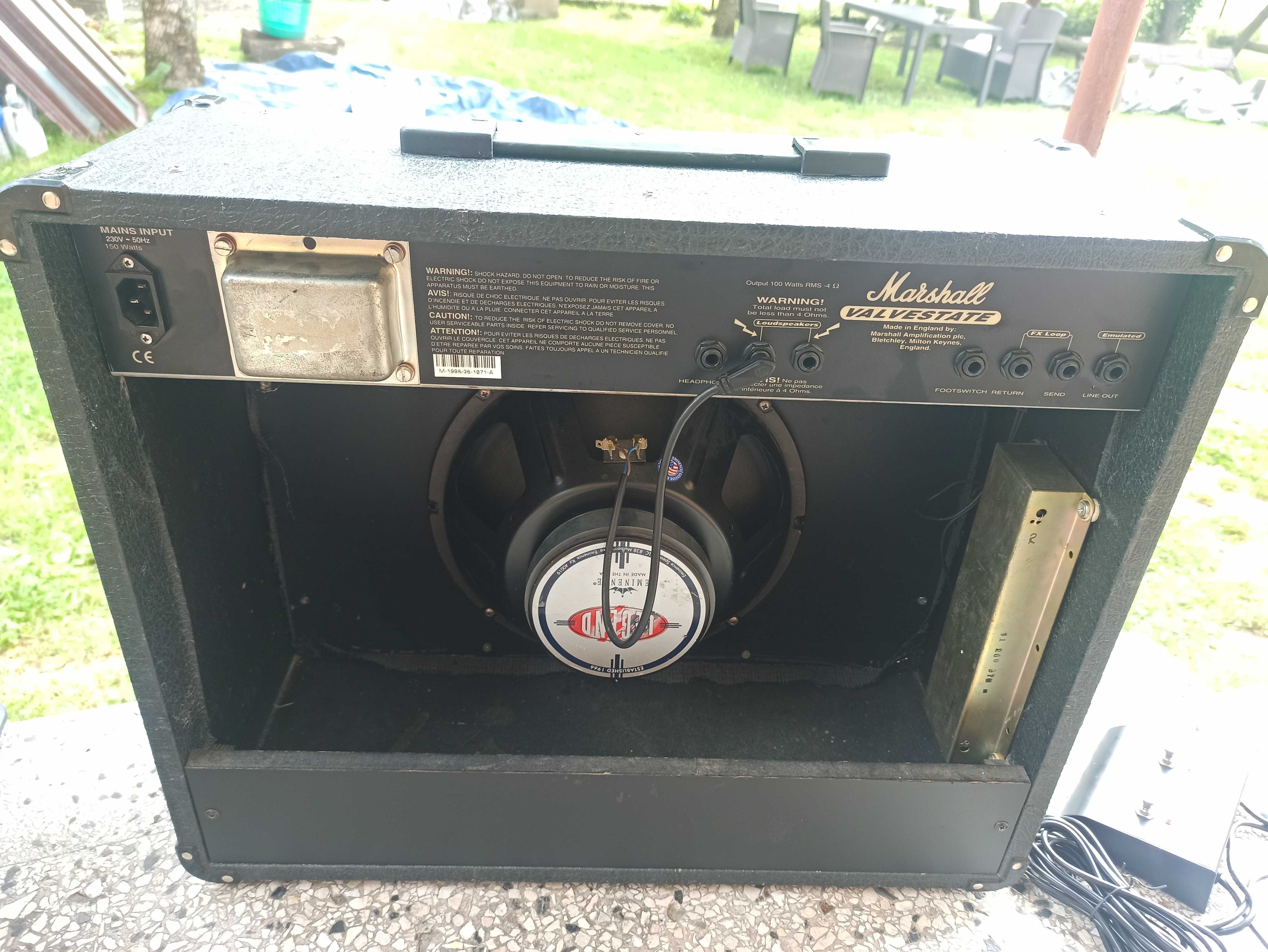 Marshall VS100 Valvestate VS 100 footswitch wysyłka Eminence Legend