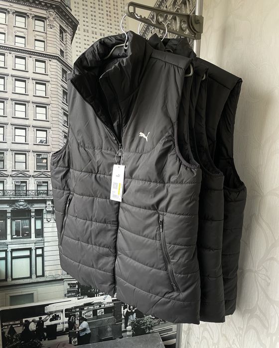Жилетка безрукавка чоловіча . Puma (Оригінал) Розмір: М, L, XL