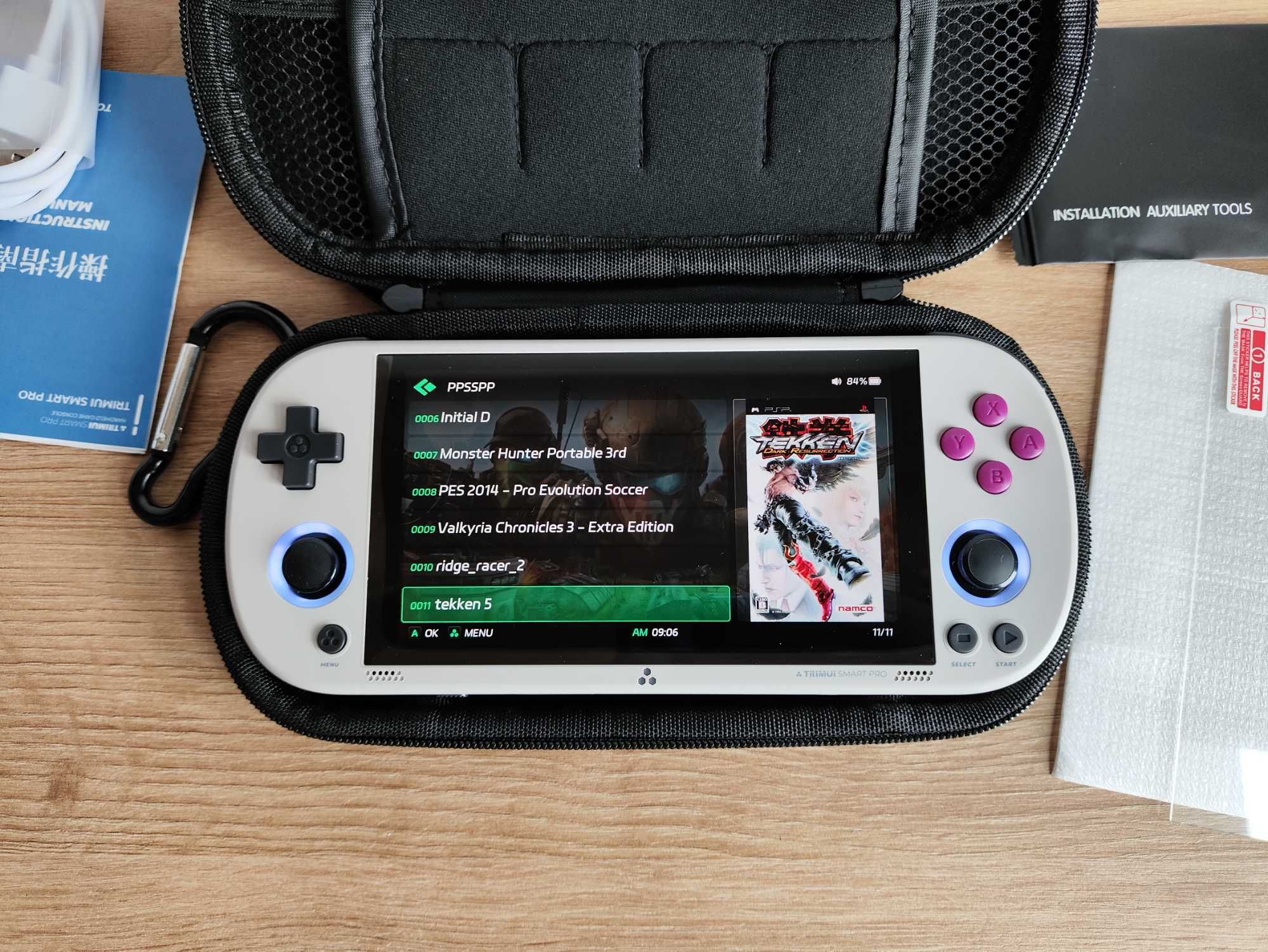 Nowa! Konsola Trimui Smart PRO z kartą 64GB + etui +szkło hartowane