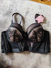 Biustonosz hunkemoller 85C, gorsetowy, odpowiedni na 80D i 90B